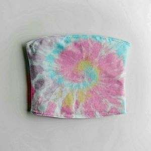 Hollister - Tie dye got to have it tube top